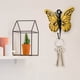 thumbnail image 5 of Ganchos decorativos de pared con flores | Percheros de hierro para niños | Porta sombreros y llaveros para baño, dormitorio y cocina, 5 of 5