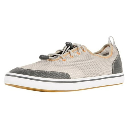 Xtratuf Men's Grey Riptide Deck Shoes w/ Iconic Chevron Outsole Pattern - Size (Best Mens Deck Shoes)