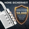 thumbnail image 2 of Combination Lock Padlock with Combination Code 4 Digit, Spin Lock for Gym, Small Padlock, Weatherproof Combination Lock, 2 of 5