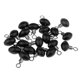 thumbnail image 1 of Soidarity 20 Pcs Fishing Rolling Ring Swivel Bead Ring Plastic Connectors Olive Pescar, 1 of 1