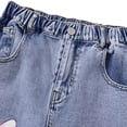thumbnail image 5 of JAJAHO Girls Baggy Jeans Y2k Girls Elastic Waist Wide Leg Denim Pants For Teens Skater Streetwear 5-16Y, 5 of 6