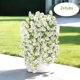 thumbnail image 3 of Crrynuo - Planta artificial - Planta colgante artificial - Blanca - 2 piezas - Decoración para interiores y exteriores - Resistente al agua, 3 of 6