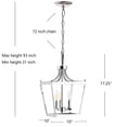 thumbnail image 4 of Safavieh Cila 10 in. Dia. Adjustable Modern Glam Coned Pendant, 4 of 4