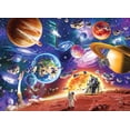 thumbnail image 2 of Cobble Hill Family Piece's 350 Puzzle - Space Travels - Sample Poster Included, 2 of 5