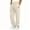 Beige, variant on Straight Leg Sweatpants for Men,Drawstring Loose Solid Color Casual Pants with Pockets and Side Slit Ankle for Sports and Traveling