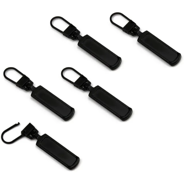 5/10pcs Detachable Zipper Puller Universal Replacement Tab Zippers Head Sliders Repair Kit for Suitcases Bags DIY Sewing Craft