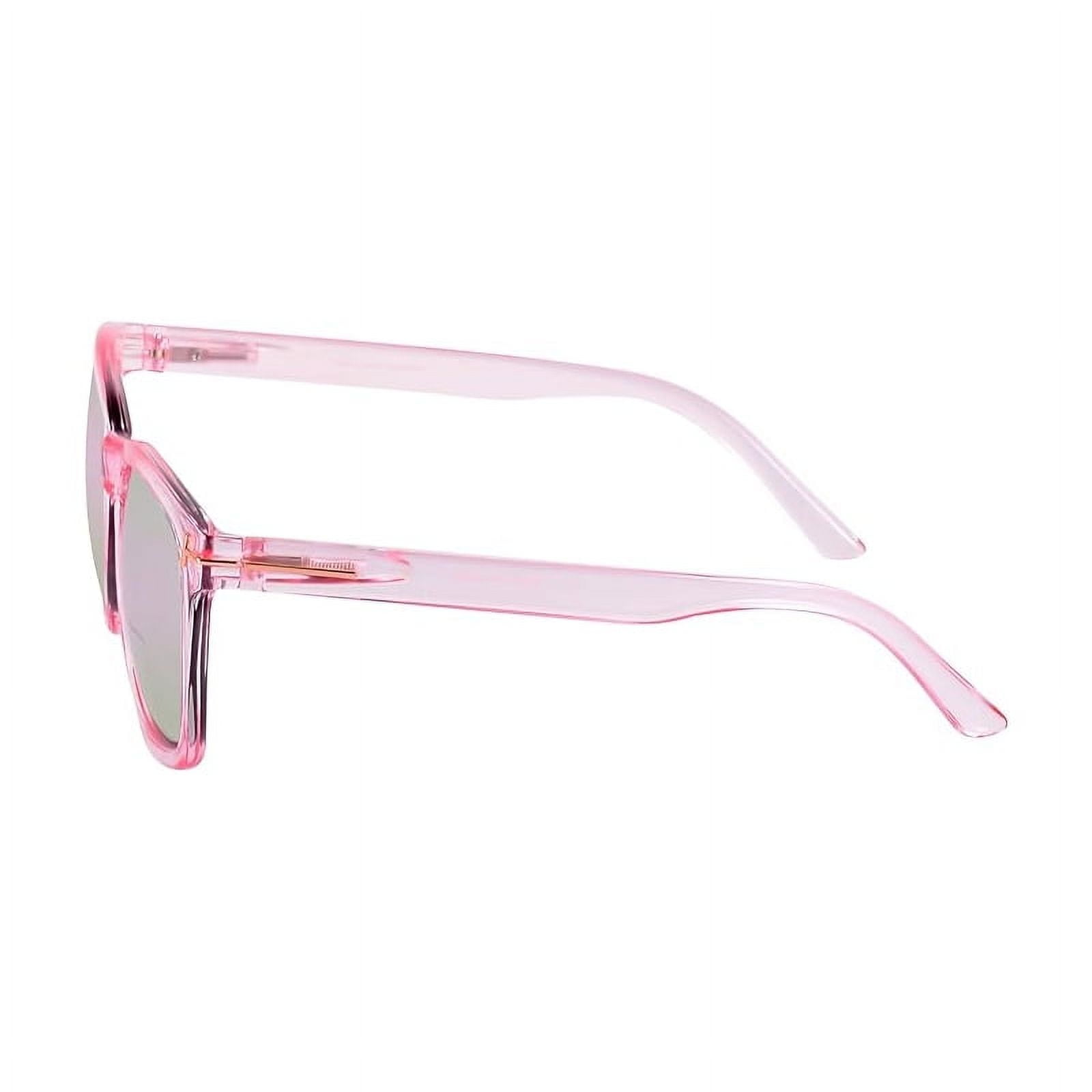 "The Socialites" 3 Pair of Our Most Popular Fashion Bifocal Reader Sunglasses for Women - Glacier Pink - 3.00