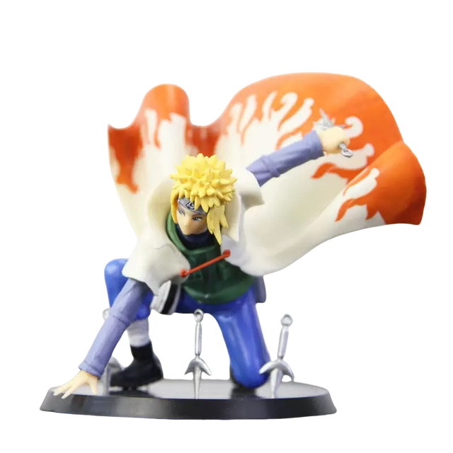 Figura de anime Sanmu Naruto Namikaze Minato PVC para mayores de 14 años
