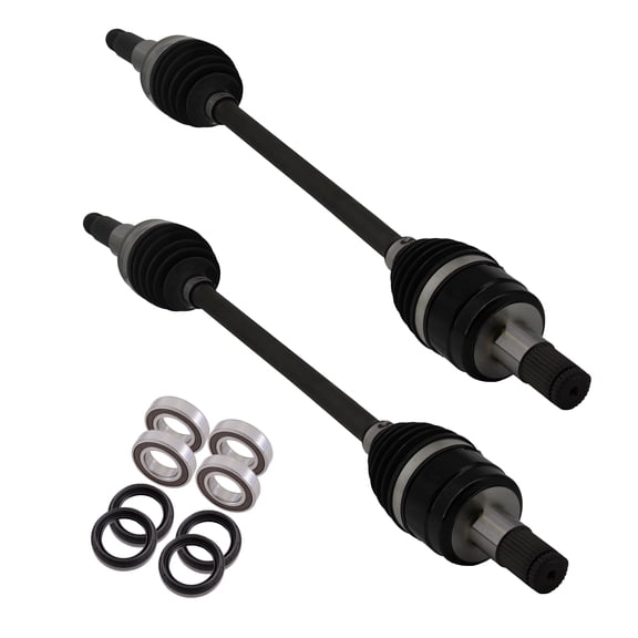 Yamaha Wolverine X4 X2 front cv axle & wheel bearing set 2018 - 2021 BG4-2518F-00-00