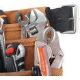 thumbnail image 3 of Graintex PL36S 10 Pocket Nail & Tool Pouch with Embossed Leather Belt, 3 of 8