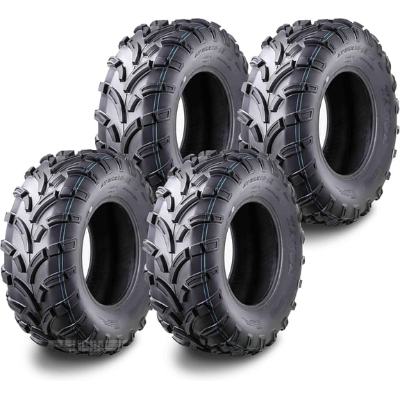 Wanda ATV/UTV Tires 25x8-12 Front & 25x10-12 Rear /6PR P373, Set 4