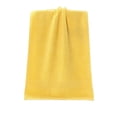 thumbnail image 3 of Extra Large & Super Soft Bath Towel - 100% Premium Pure Cotton Towel,Highly Absorbent Quick-Drying Towel for Adults in Bathroom & Toilet, Ideal for Home Hotel Spa Daily Use, 13.39*29.13in, Yellow, 3 of 7