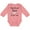 Mauve, variant on Inktastic My Great Aunt Loves Me Heart Boys or Girls Long Sleeve Baby Bodysuit