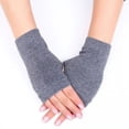 thumbnail image 3 of Femmes Protection Bras Chaud Longs Sans Doigts Gants Extensibles Manches Mitaines, 3 of 5