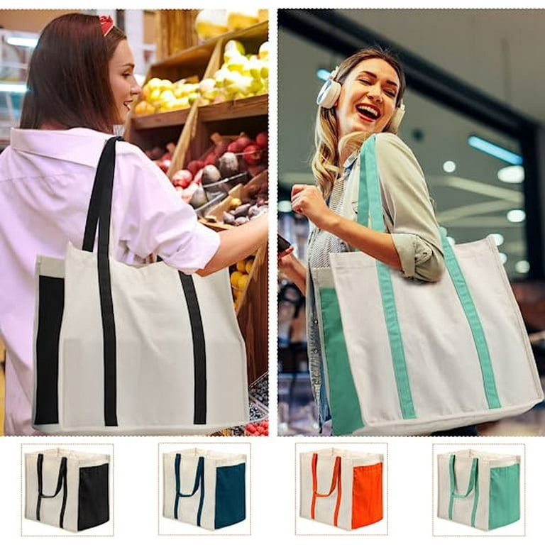 Cotton Canvas Bag- Grocery Tote Bag