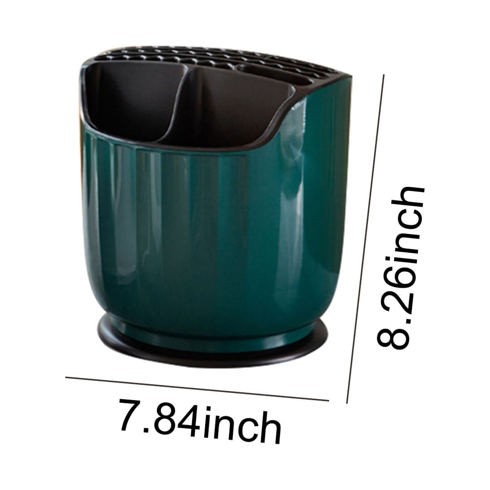 FHBVT 360°Rotating Knife Rack, Multifunctional Kitchen Knife Storage Organizer, Space-Saving Countertop Knife Holder, Ideal for Storing Knives Kitchen Utensils Cutlery Kitchen Organization Home Use