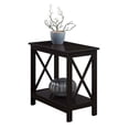 thumbnail image 3 of Convenience Concepts Oxford Table d'Appoint de Chaise avec Tablette - Fini Bois Espresso, 3 of 5