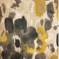 thumbnail image 3 of Plutus Pretty Passion Yellow, Beige and Gray Luxury Throw Pillow - Double sided 22" x 22", 3 of 3