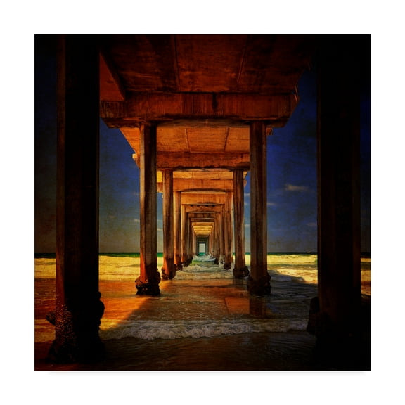 Trademark Fine Art 'San Diego Greetings' Canvas Art by Philippe Sainte-Laudy