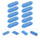 thumbnail image 4 of Borradores de trastes duraderos para cuerdas de guitarra, limpiador de pulido de trastes, color azul, 10 Uds., 4 of 6