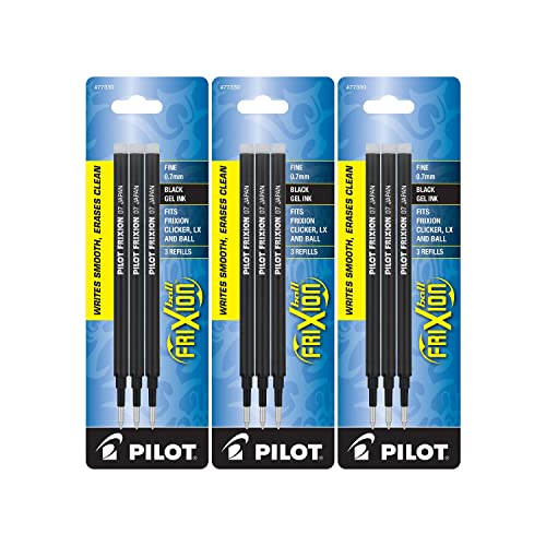 PIL77330 Pilot FriXion Gel Ink Pen Refills 3 pack