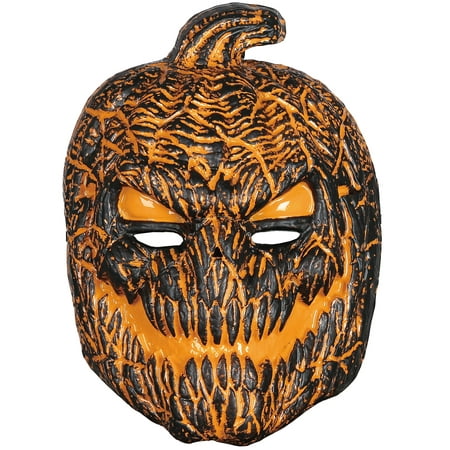 Seasonal Visions International Light-Up Nightmare Scarecrow Mask, Halloween Costumes Accessory, For Adults ,One Size
