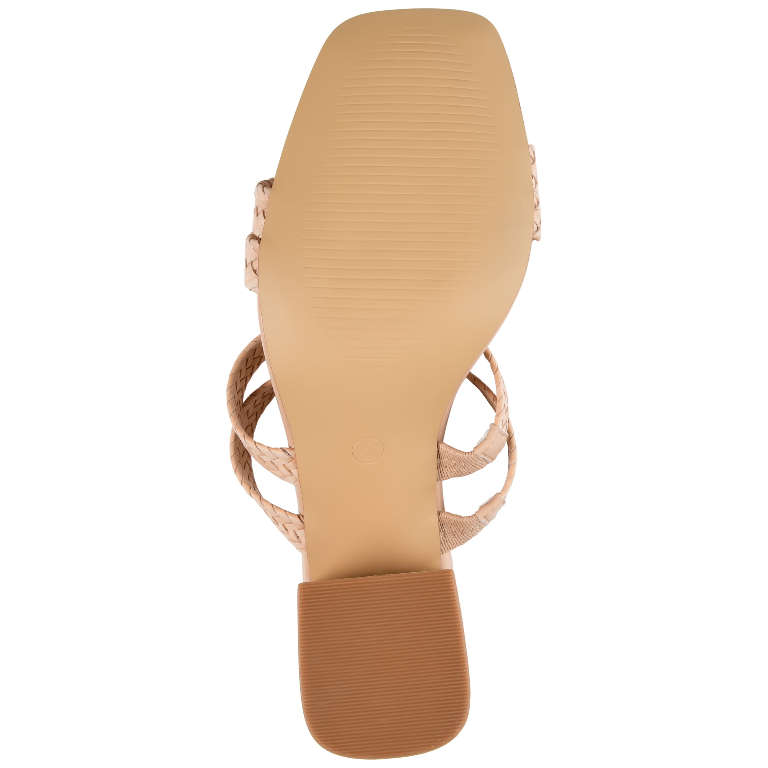 Journee Womens Natia Open Square Toe Block Heel Sandals, Widths Available