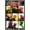 Barnwood Framed Version, variant on Slipknot - Grid Wall Poster with Push Pins, 22.375" x 34"