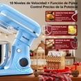 thumbnail image 2 of Batidora de Pedestal Planetaria Honinst 10 Velocidades Uso Doméstico Tazón de 4QT, 2 of 8