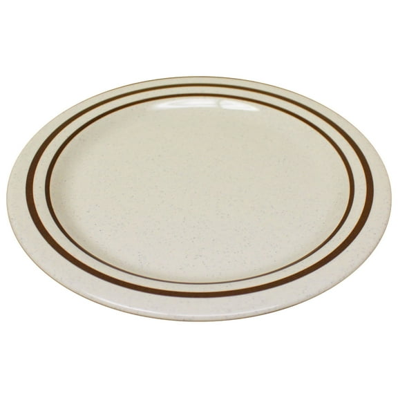 Excellante Arcadia melamine dinnerware collection 10 Inch Round Dinner Plate