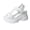 White, variant on Platform Water Sandals for Women Chunky Wedge Lug Sole Comfortable Waterproof Summer Walking Beach Shoes Black 36