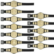 Complete Set of 24 Championship Belts for WWE & AEW Wrestling Action Figures (Series 1 & 2)