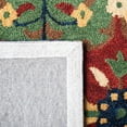 thumbnail image 6 of SAFAVIEH Heritage Alden Tribal Wool Area Rug, Red/Green, 5' x 8', 6 of 10