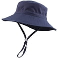thumbnail image 2 of Chapeau de Soleil pour Fille Tout-Petit Chapeau de Plage Respirant Chapeau à Sangle de Menton Réglable 50+UPF, 2 of 7