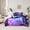 Fuchsia Blue 05, variant on Homewish Futuristic Race Car Twin Bedding Sets 7-Piece, Modern Extreme Sports Bedding Comforter Set, Teens Kids Boys Girls Reversible Sheet Sets, Microfiber Bedroom Decor