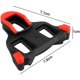 thumbnail image 5 of Compatible con tacos de bicicleta: juego de tacos flotantes de 6 grados para ciclismo en interiores y ciclismo de carretera al aire libre, juego de tacos de bicicleta diseñados para mujeres y hombres, 5 of 6