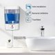 thumbnail image 2 of Dispensador de jabón Sensor de dispensador de jabón eléctrico con batería sin contacto automático blanco con capacidad de 700 ml Sensor de movimiento infrarrojo de 0-10 cm_ kaili Sencillez, 2 of 5