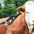 thumbnail image 5 of Ear Tag Plier Rebound Livestock Marking Accessory Tool for Pigs Sheep Goats Deer, 5 of 5