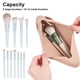thumbnail image 3 of GOOHOCHY soportes de viaje para brochas de maquillaje, bolsa de silicona para maquillaje, organizador de brochas de maquillaje, estuches para brochas de maquillaje, 3 of 8