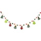thumbnail image 2 of Guirnalda Navideña con Luces y Banderines, Decoración de 3 M con Pompones Multicolores, Adornos Colgantes para Interiores con Papá Noel, Muñeco de Nieve y Árbol | Decoración Festiva para Fiestas, 2 of 6