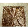 thumbnail image 4 of Women's High Waisted Baggy Shorts Pants Leggings Tight Belly Imitation Leather Leopard Print Casual Summer Jean Shorts S-M, 4 of 8