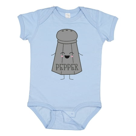 

Inktastic Cute Kawaii Pepper Shaker Gift Baby Boy or Baby Girl Bodysuit