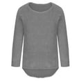 thumbnail image 4 of XuJwPNcy Womens Fuzzy Sweaters Long Sleeve Solid Thermal Tops Crewneck Warm Pullover Sweater Trendy Fall Clothes, 4 of 6