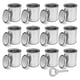thumbnail image 1 of 12 Pack Empty Paint Cans with Lids 0.4 Quart Tin Unlined Paint Bucket, Unlined Paint Bucket for Craf, 1 of 5