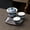 C, variant on Ceramic Tea Sets Mountain Gaiwan Teapot With Tray Chinese Kung Fu Tea Sets Drinkware