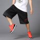 thumbnail image 3 of Pantalones cortos masculinos de baloncesto de secado rápido, pantalones cortos para hombre, bermudas de entrenamiento, moda esencial con estilo coreano, ropa elegante, 3 of 5