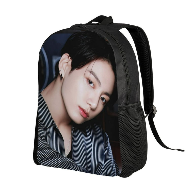 Kpop BTS Backpack Bookbag Casual Daypack Travel Backpacks for Work