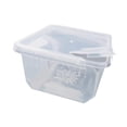 thumbnail image 2 of GROWTH TANK Reptile Feeding Box Hatching Case Enclosure with Vents Animal Habitat Cage Clear, 2 of 9
