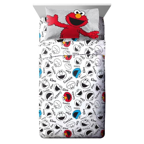 Sesame Street Hip Elmo Sheet Set