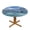 Lake Sky, variant on Lake Sky Round Fitted Tablecloths Table Covers Wipeable Waterproof Elastic for Kitchen Dinning Parties Wedding Picnic Small Fits 40-44 Inch Table Size